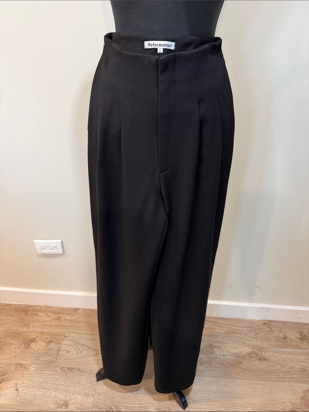 Reformation wide leg dress pants